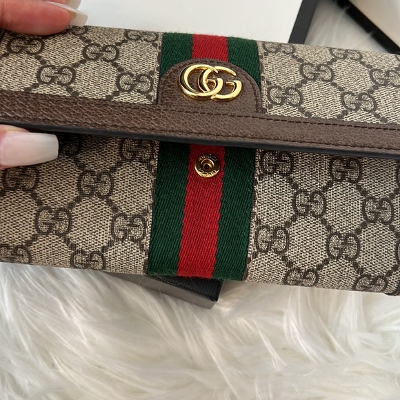 Gucci Ophidia GG Continental Wallet - Picture 10 of 12